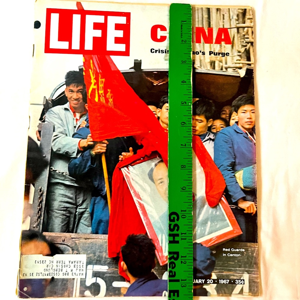 Life Magazine January 20, 1967 China Crisis
